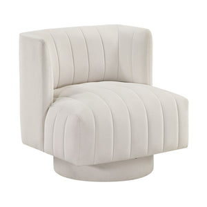 Bay Textured Fabric Swivel Chair