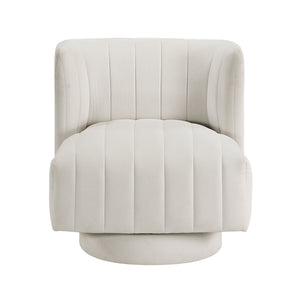 Bay Textured Fabric Swivel Chair