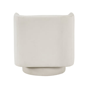 Bay Textured Fabric Swivel Chair