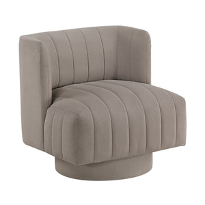Bay Textured Fabric Swivel Chair