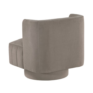 Bay Textured Fabric Swivel Chair