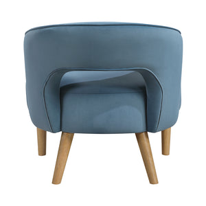 Elise Velvet Fabric Accent Chair