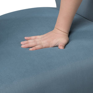 Elise Velvet Fabric Accent Chair