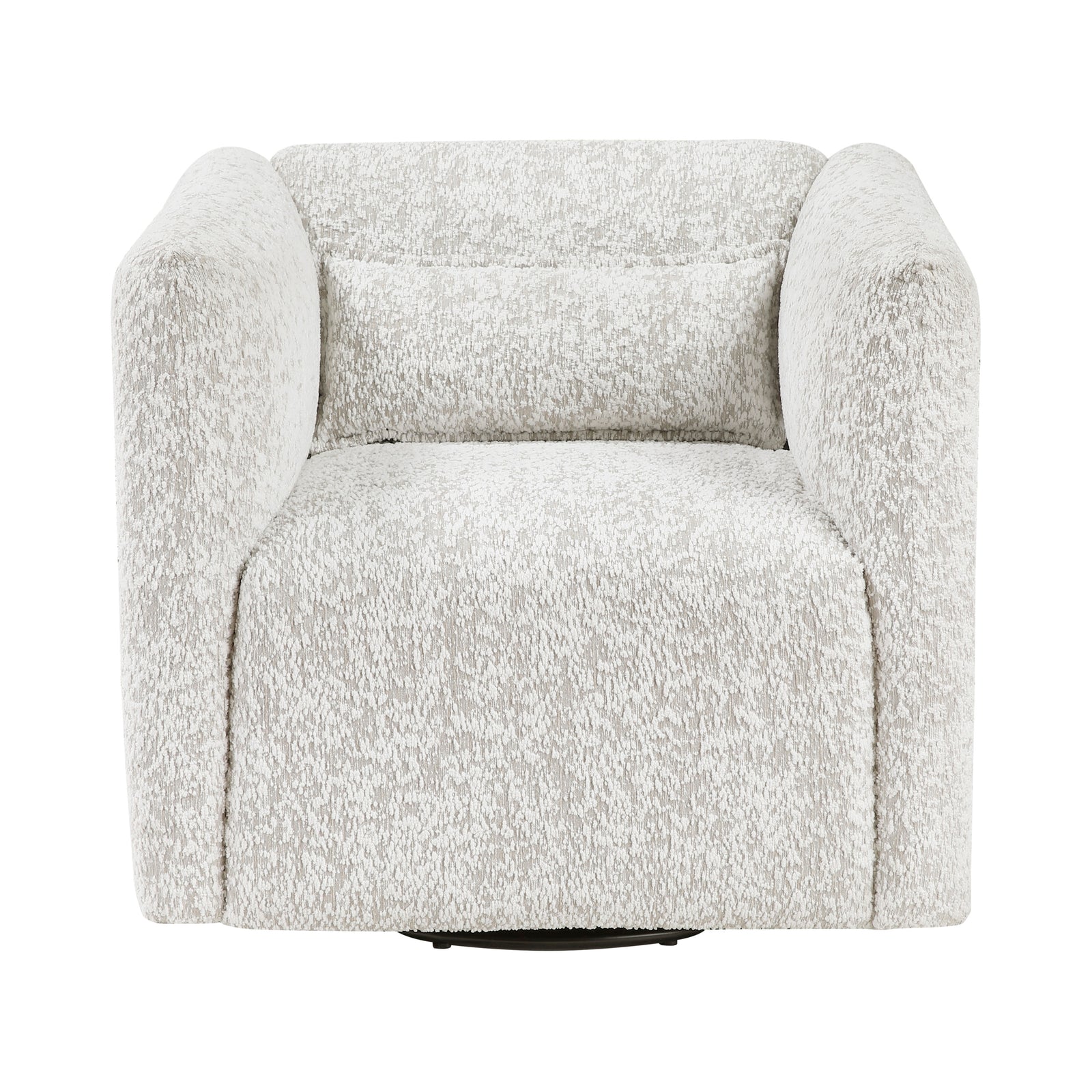 Quinn Jacquard Fabric Swivel Chair