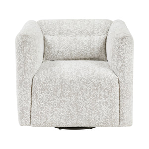 Quinn Jacquard Fabric Swivel Chair