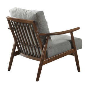 Oliver Chenille Fabric Accent Chair