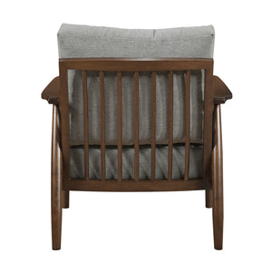 Oliver Chenille Fabric Accent Chair