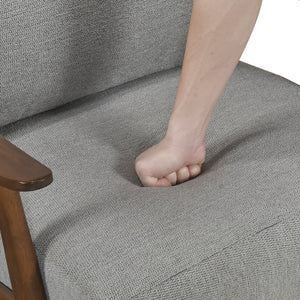 Oliver Chenille Fabric Accent Chair