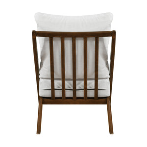 Roussel Chenille Fabric Accent Chair