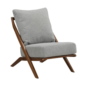 Roussel Chenille Fabric Accent Chair