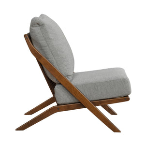 Roussel Chenille Fabric Accent Chair