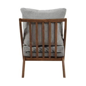 Roussel Chenille Fabric Accent Chair