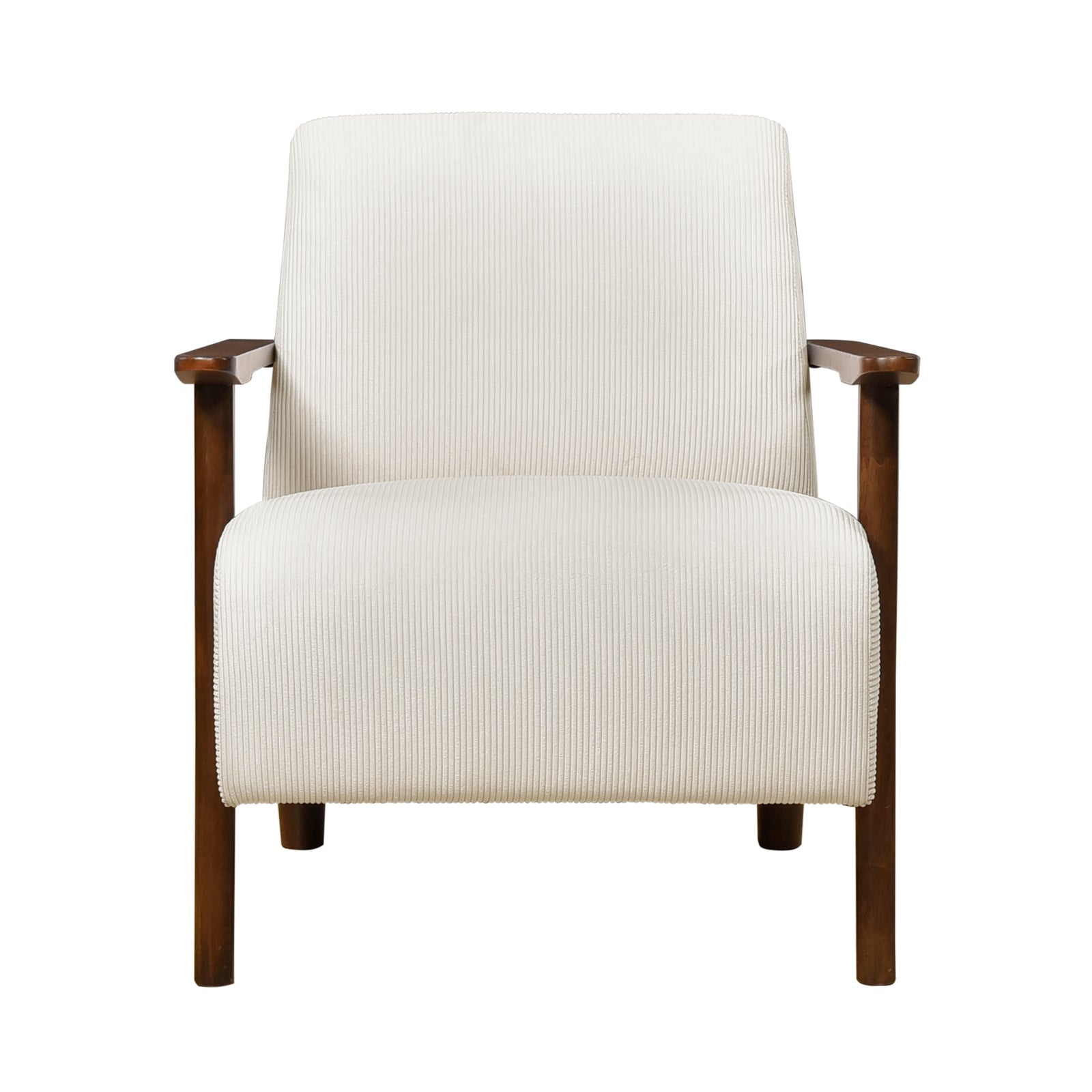 Fedora Corduroy Fabric Accent Chair