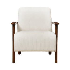 Fedora Corduroy Fabric Accent Chair