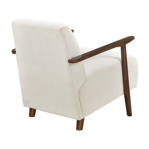 Fedora Corduroy Fabric Accent Chair