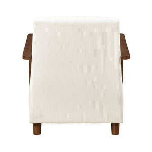 Fedora Corduroy Fabric Accent Chair