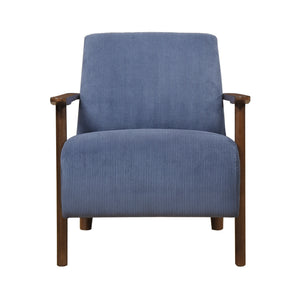 Fedora Corduroy Fabric Accent Chair