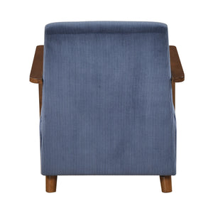 Fedora Corduroy Fabric Accent Chair