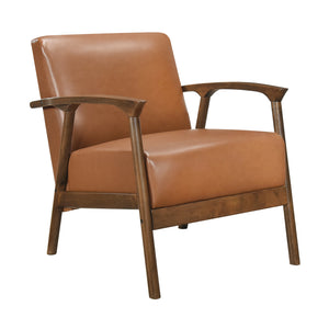 Harper Faux Leather Accent Chair