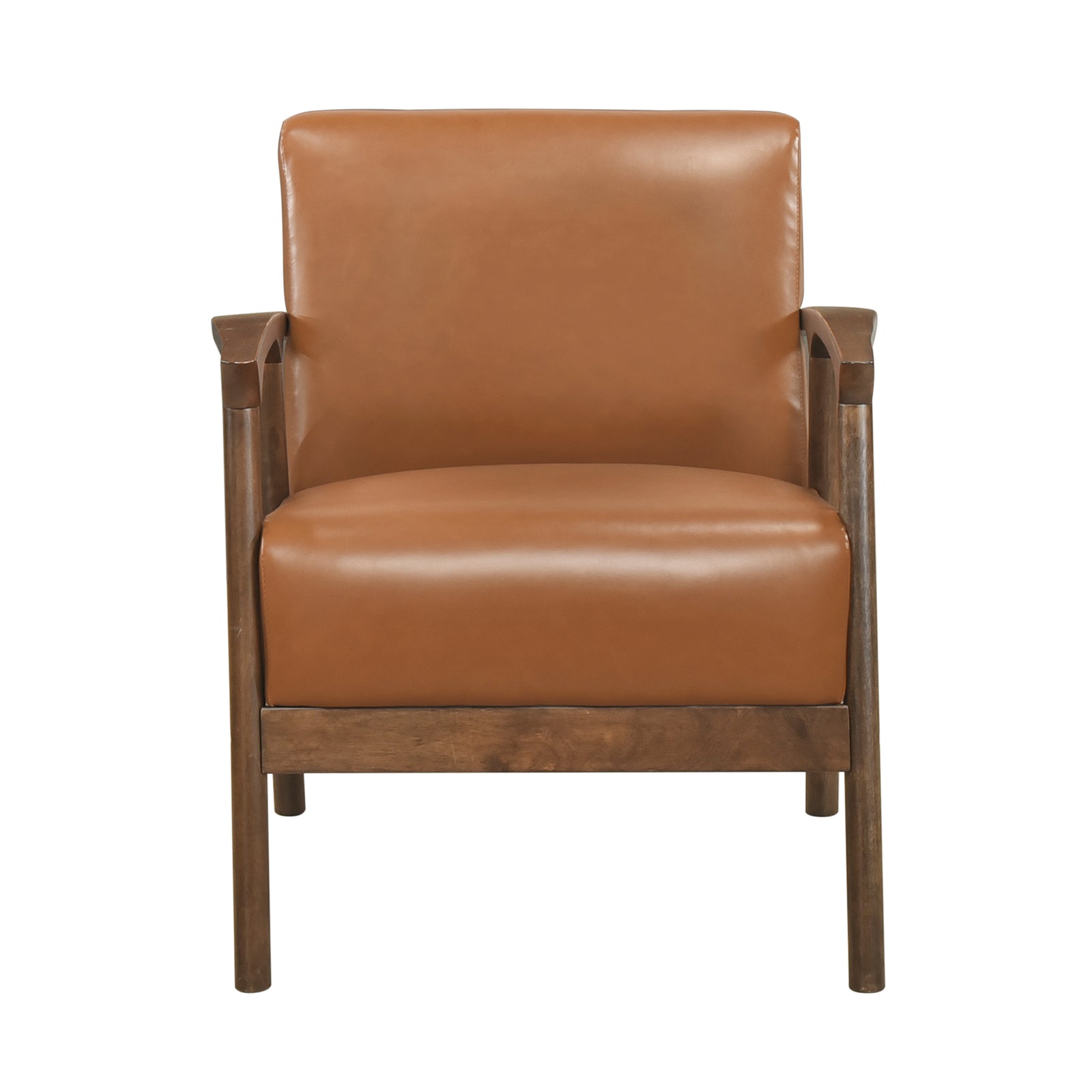 Harper Faux Leather Accent Chair