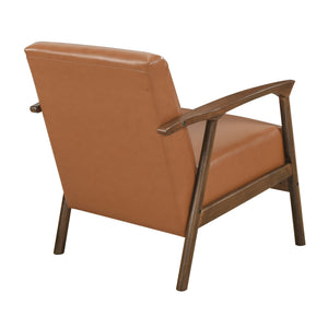 Harper Faux Leather Accent Chair