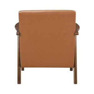 Harper Faux Leather Accent Chair