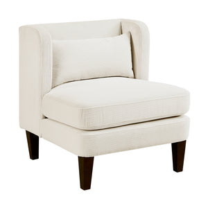 Clara Corduroy Fabric  Accent Chair