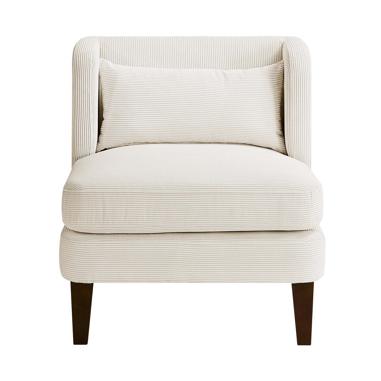 Clara Corduroy Fabric  Accent Chair