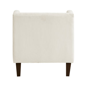Clara Corduroy Fabric  Accent Chair