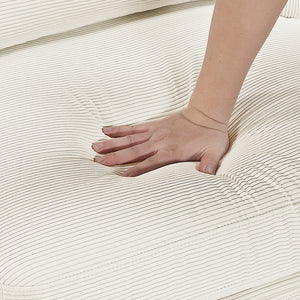 Clara Corduroy Fabric  Accent Chair