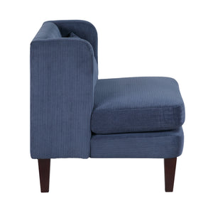 Clara Corduroy Fabric  Accent Chair