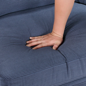 Clara Corduroy Fabric  Accent Chair