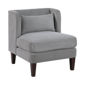 Clara Corduroy Fabric  Accent Chair