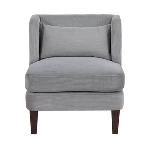 Clara Corduroy Fabric  Accent Chair