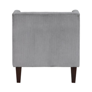 Clara Corduroy Fabric  Accent Chair