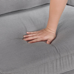 Clara Corduroy Fabric  Accent Chair