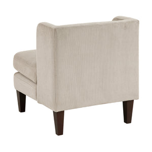 Clara Corduroy Fabric  Accent Chair