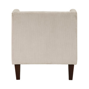 Clara Corduroy Fabric  Accent Chair