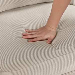 Clara Corduroy Fabric  Accent Chair