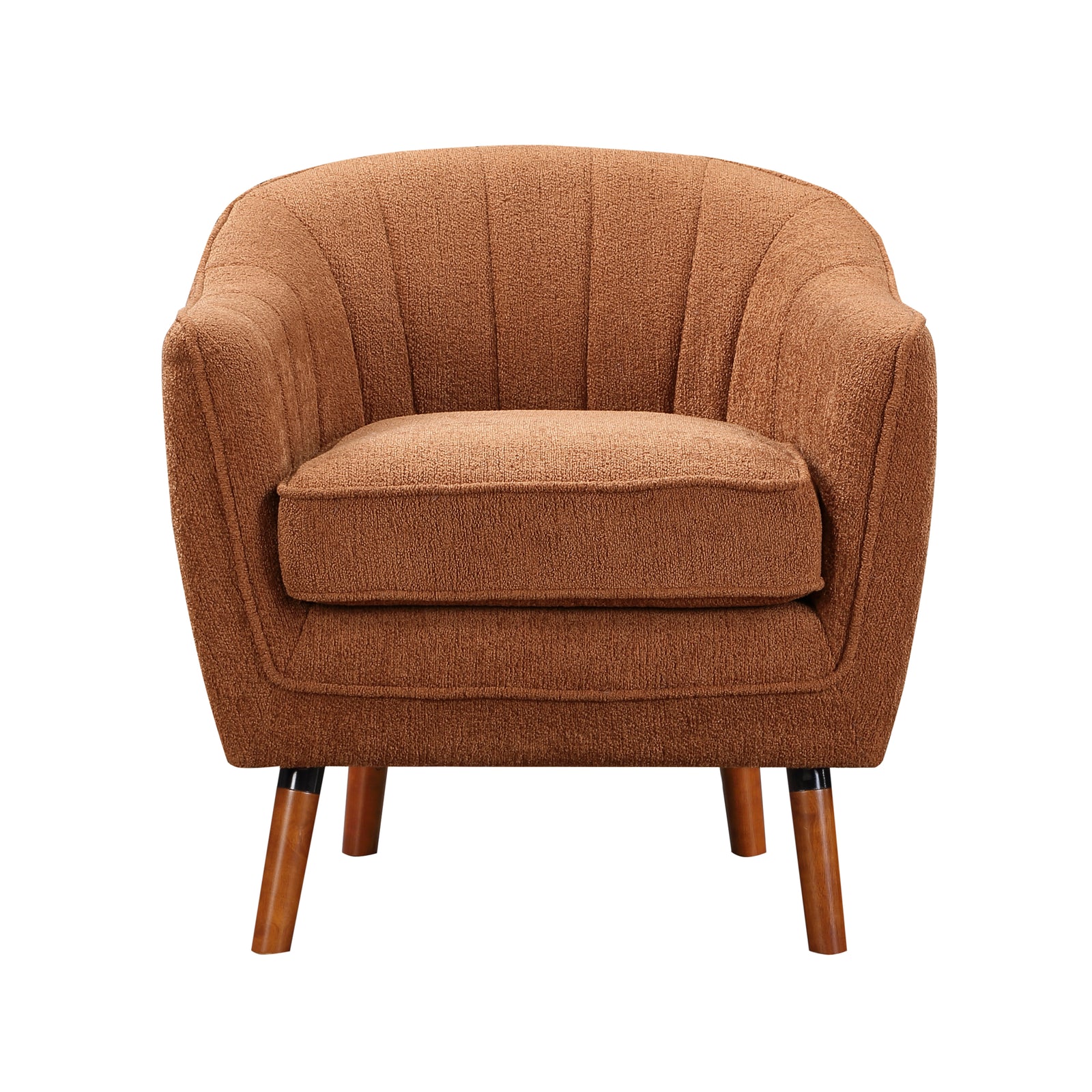 Evansville Textured Fabric Accent Chair