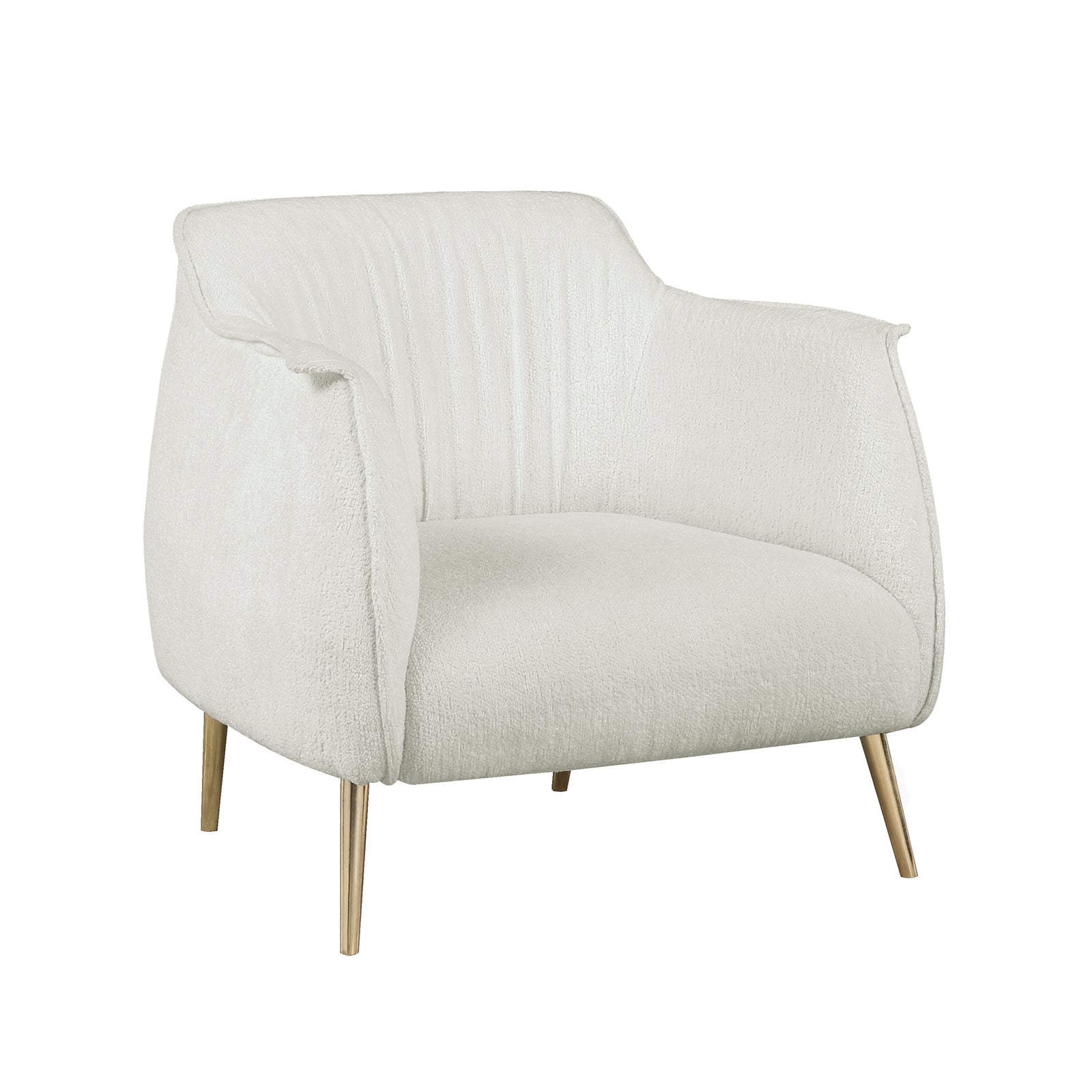 Weston Boucle Fabric Accent Chair