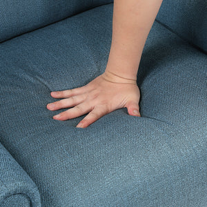Edmund Textured Fabric Accent Chair