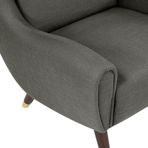 Edmund Textured Fabric Accent Chair