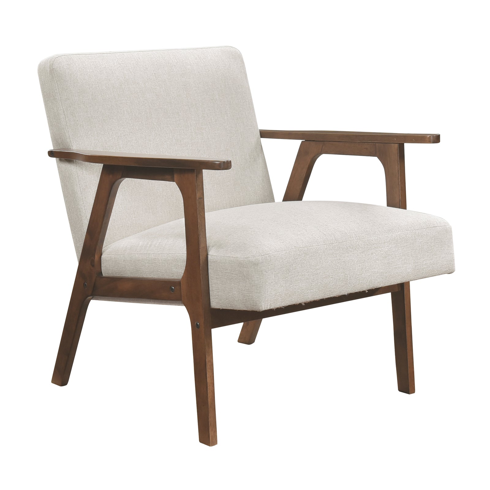 Dean Textured Fabric Accent Chair