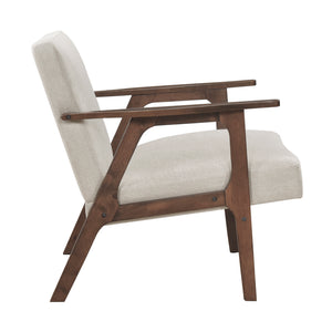 Dean Textured Fabric Accent Chair