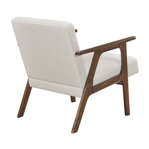 Dean Textured Fabric Accent Chair