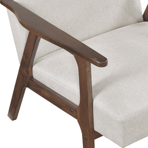 Dean Textured Fabric Accent Chair