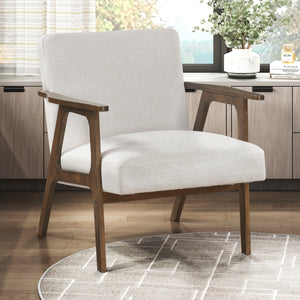 Dean Textured Fabric Accent Chair