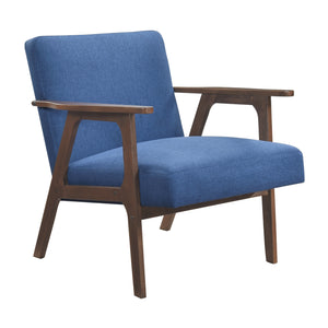 Dean Textured Fabric Accent Chair