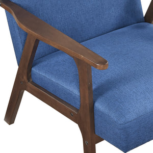 Dean Textured Fabric Accent Chair